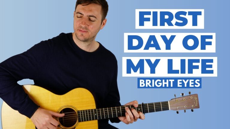 Unleash Emotions: Master &#8216;First Day of My Life&#8217; on Guitar!